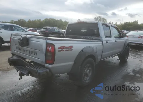 2002 Nissan Frontier Crew Cab Xe from USA, damaged, VIN 1N6ED29Y22C375692